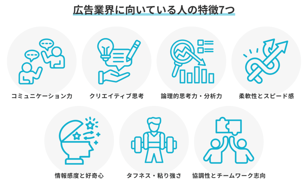 広告業界に向いている人の特徴